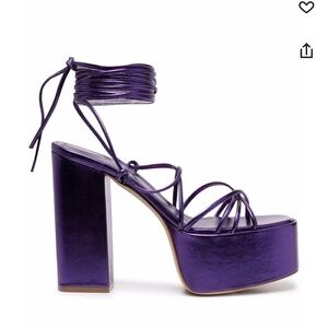 Paris Texas Malena 130mm platform sandals